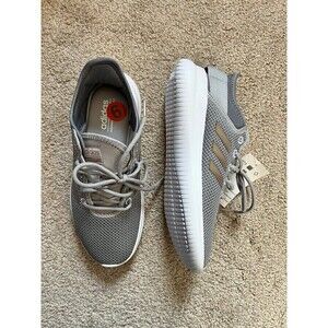 ADIDAS CF QTFLEX W WOMENS Shoe Sneaker Athletic Trainers Grey  size 6 NOWB
